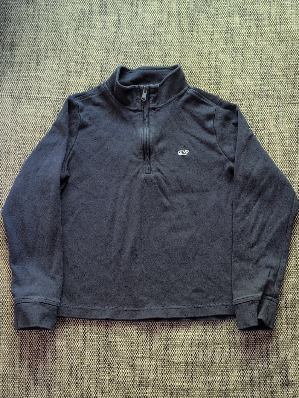 Vineyard Vines Kids Navy Half-Zip Pullover Sweatshirt